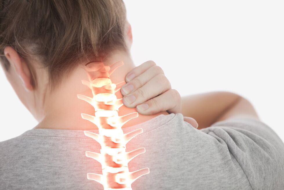 a nyaki gerinc osteochondrosisának súlyosbodása